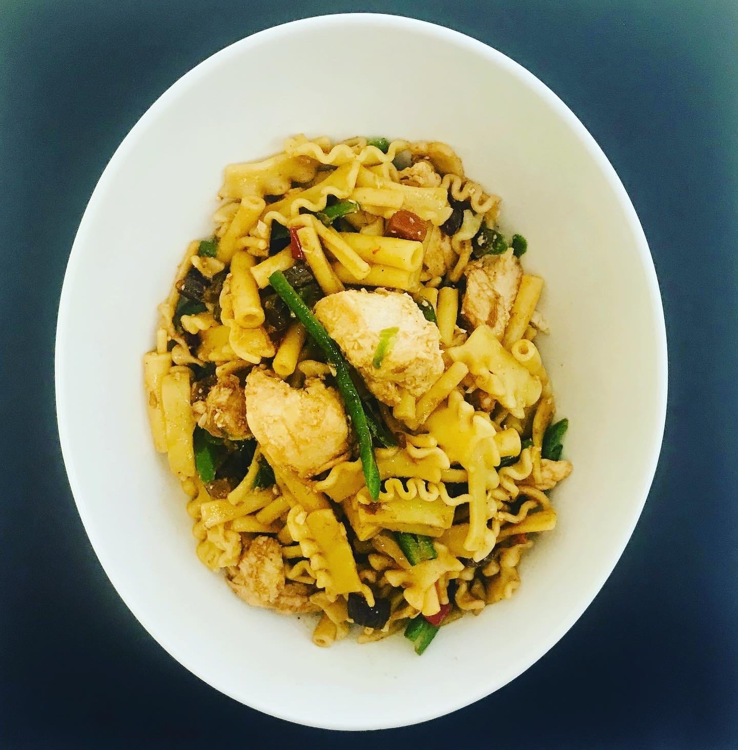 Macaronis au poulet