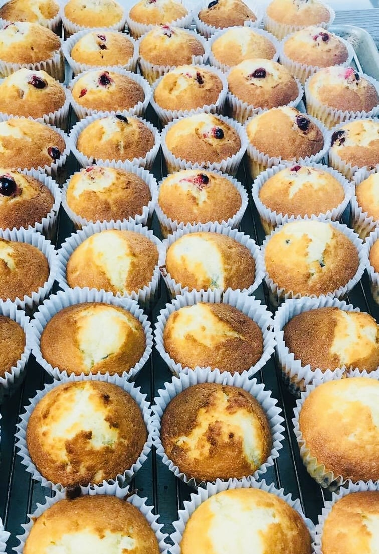 Muffins aux bleuets