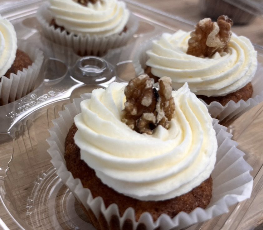 Cupcakes aux carottes ( 6 )