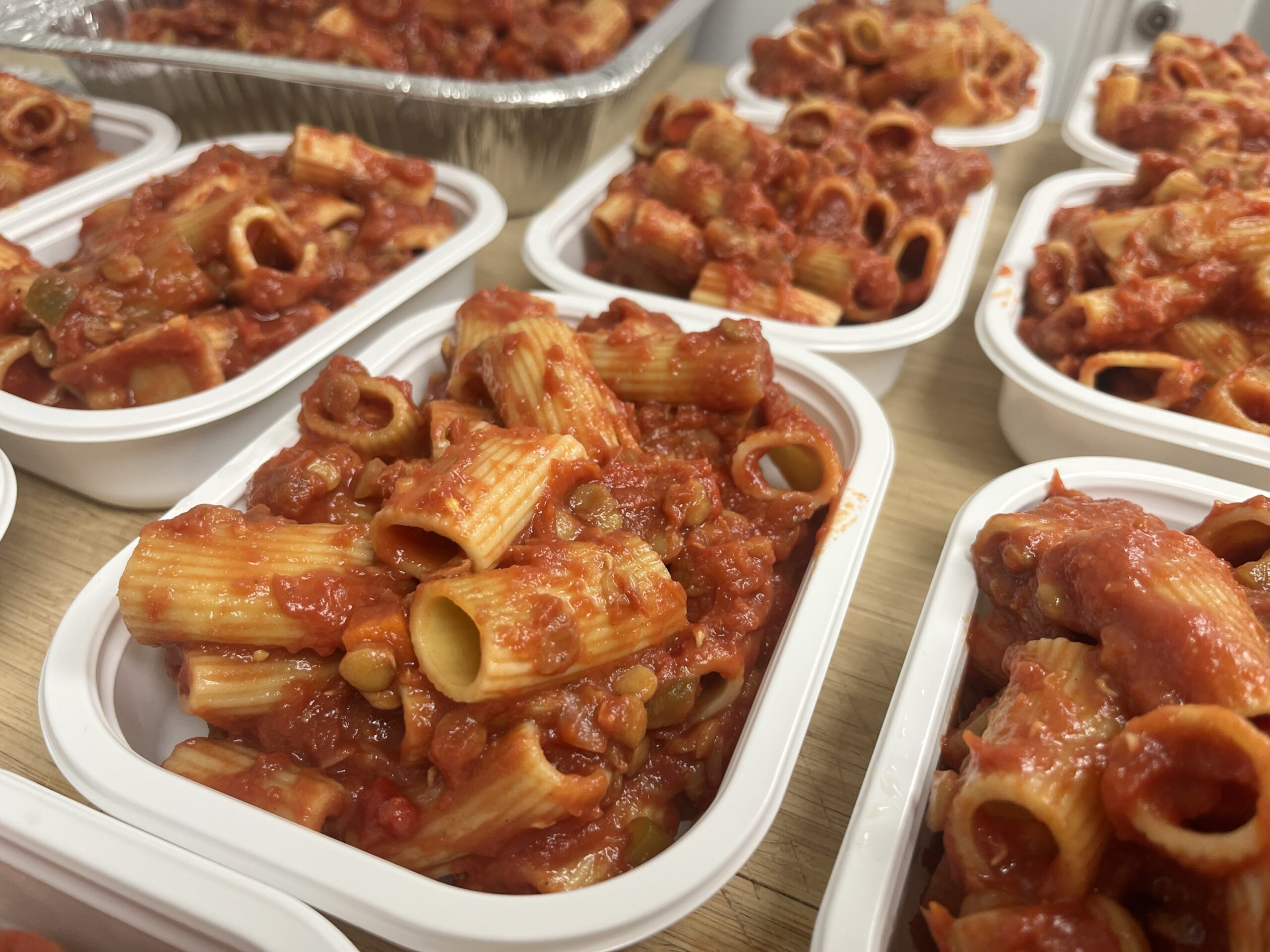 Rigatonis avec sauce Italienne et lentilles familiale ( 2kg )