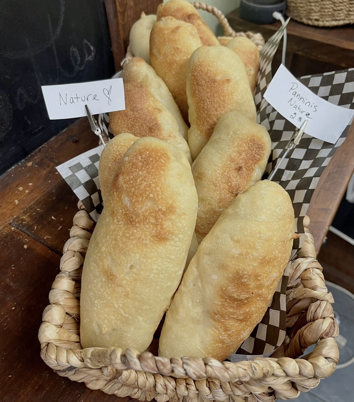 Panini au levain